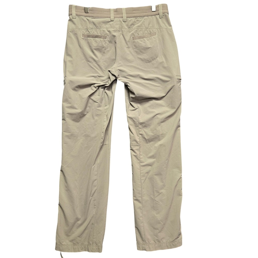 Kuhl Durango Cinch Leg Cargo Hiking Pants Women 10 REG Tan Utility Outdoor - Picture 2 of 10
